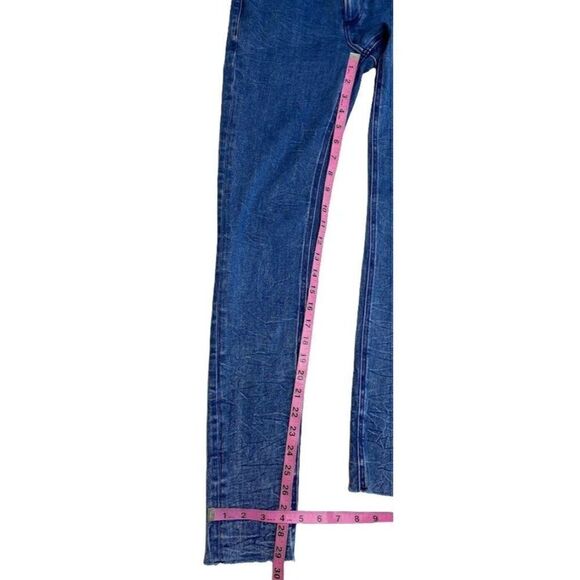 Express Medium Wash‎ High Rise Stretch Jegging Denim Jeans Sz 0 - Picture 5 of 9